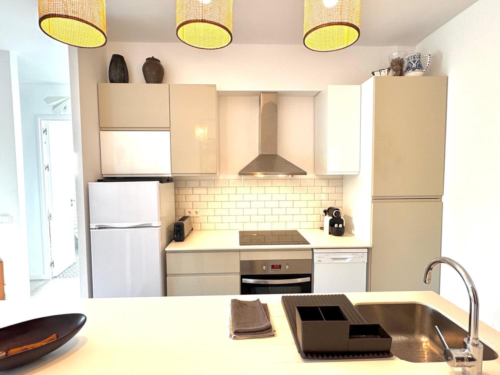 Appartement Nobe Es Pujols Proche Plage, Vue Mer 外观 照片